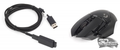 Новая статья: Обзор геймерской мыши Logitech G502 Lightspeed: теперь без провода! Новая статья: Обзор геймерской мыши Logitech G502 Lightspeed: теперь без провода!