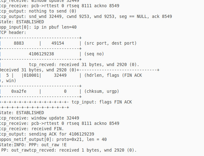 STM32 + PPP + GSM + LwIp + TLS 1.2 - 3