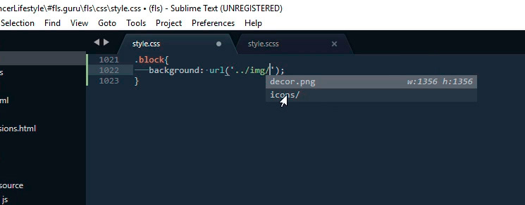 Sublime Text 3 для верстки сайтов. Настройка внешнего вида и установка плагинов. Руководство для начинающих - 17