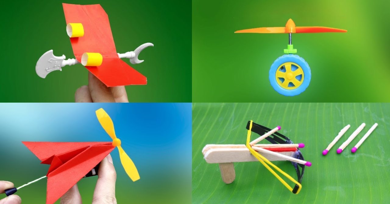 Еще 7 забавных самодельных игрушек: мастерим дома