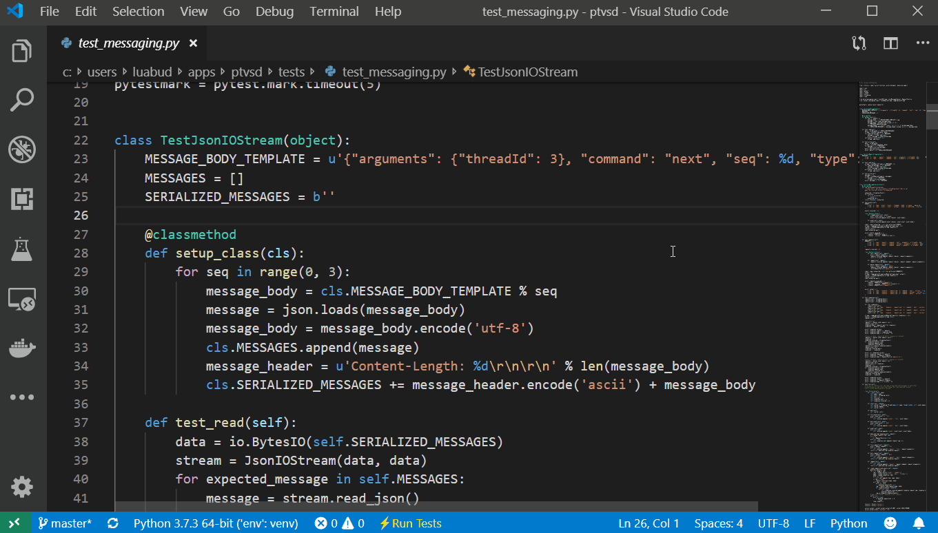 Python в Visual Studio Code — июньский релиз - 1