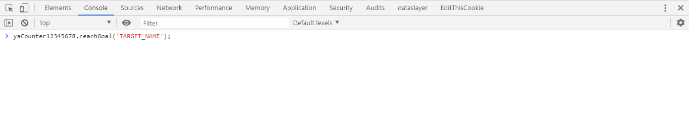 Как продублировать цели из Яндекс.Метрики в Google Analytics - 8 Как продублировать цели из Яндекс.Метрики в Google Analytics - 8