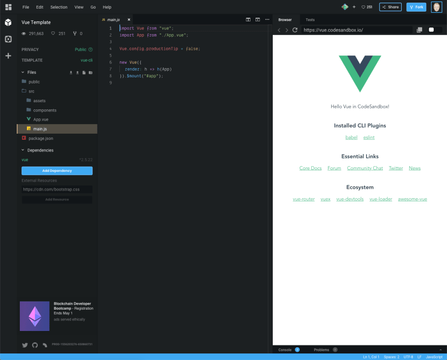 Всё, что нужно для начала работы с Vue.js - 10