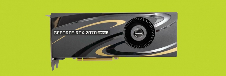 Manli предлагает видеокарты GeForce RTX Super с «турбинами»