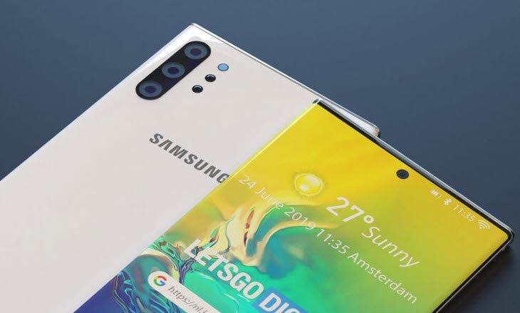 Samsung Galaxy Note10 получит камеру DepthVision Lens