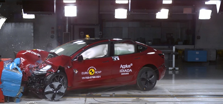 Tesla Model 3 &mdash; недостижимый лидер краш-тестов Euro NCAP по возможностям активных систем безопасности