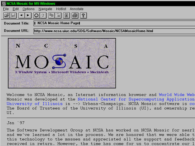 До Netscape: забытые веб-браузеры начала 1990-х - 7
