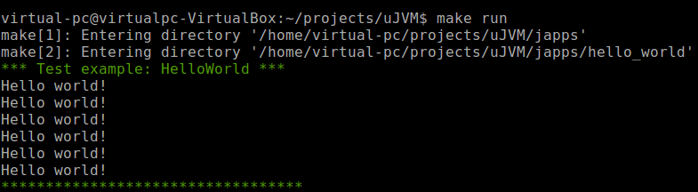 uJVM: платформа для запуска Java-приложений на микроконтроллерах (MCU) - 5