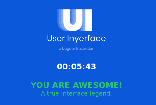 User Inyerface — как не надо мучать пользователя - 11