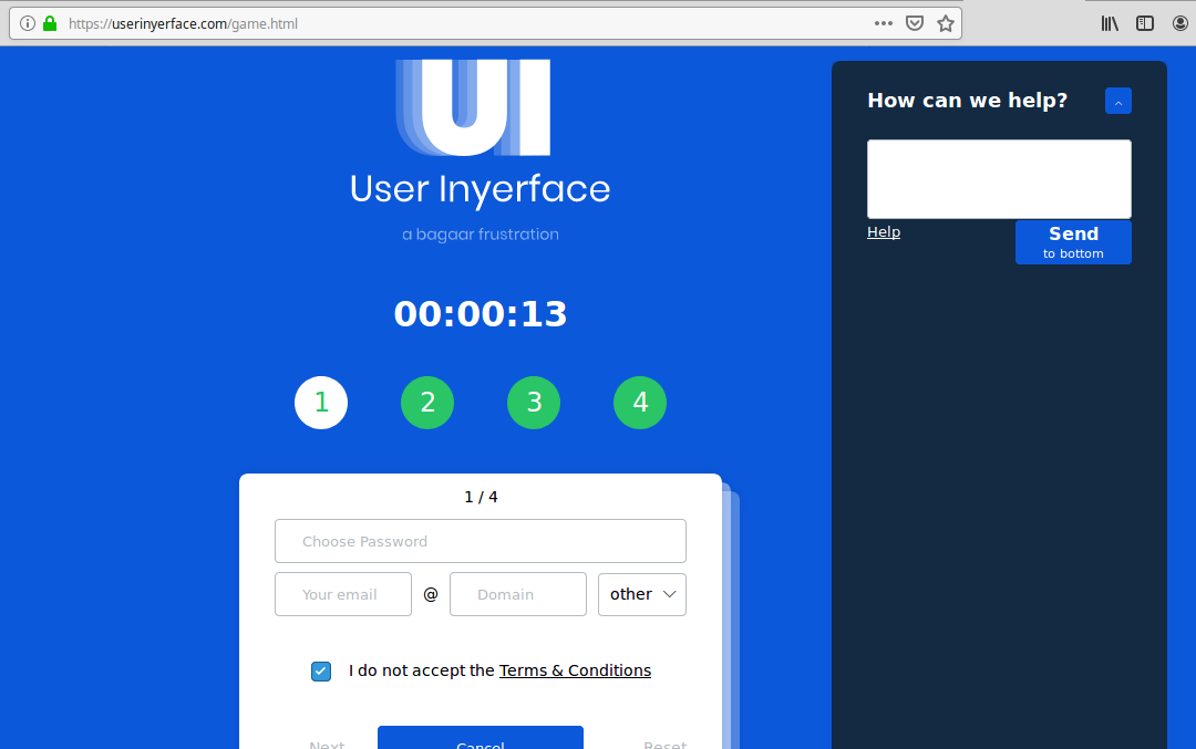 User Inyerface — как не надо мучать пользователя - 3