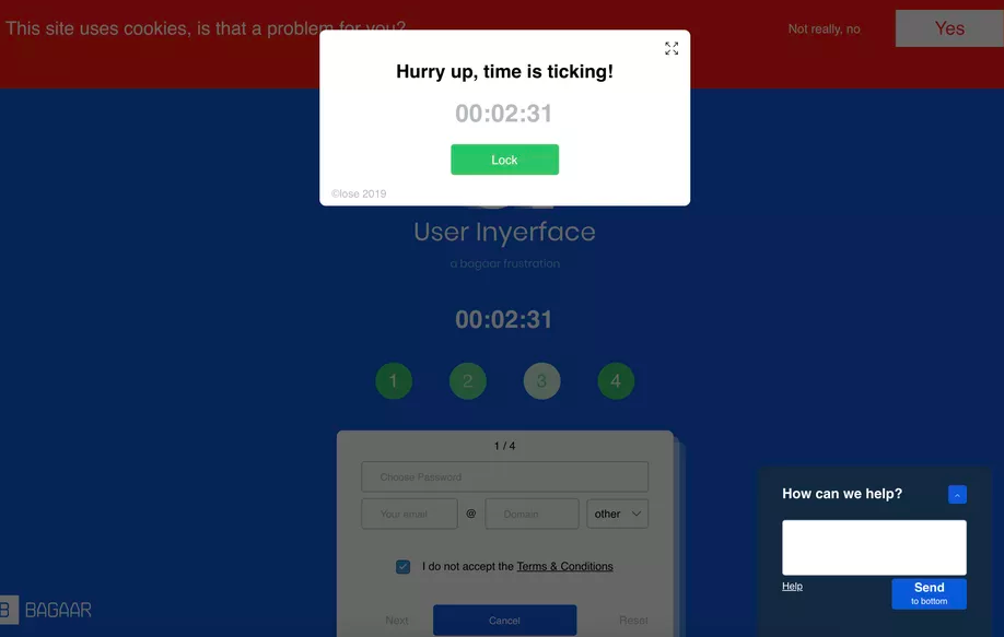 User Inyerface — как не надо мучать пользователя - 1