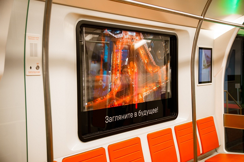 LG оборудует российские поезда окнами-дисплеями с прозрачной матрицей OLED - 2 LG оборудует российские поезда окнами-дисплеями с прозрачной матрицей OLED