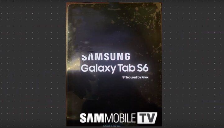 Samsung Galaxy Tab S6 будет первым планшетом на рынке с подэкранным сканером отпечатков пальцев