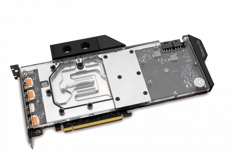 Водоблок EK-Vector RX 5700 + XT предназначен для 3D-карт AMD Radeon RX 5700 и 5700 XT