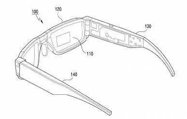 Samsung патентует складные очки дополненной реальности