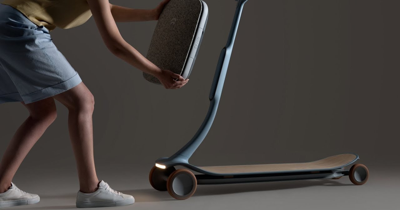 Когда машины просто не нужны: уникальный скутер Когда машины просто не нужны: уникальный скутер