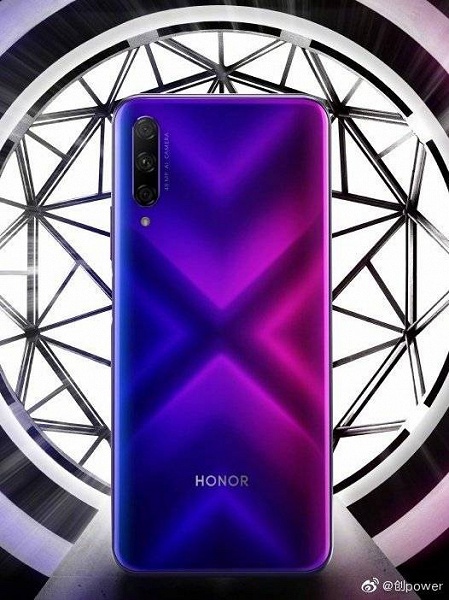 Honor 9X Pro с градиентной тыльной панелью впервые позирует на официальном изображении