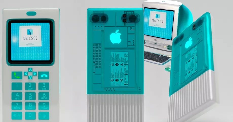 Дизайнер представил, как мог бы выглядеть iPhone в дизайне старых Macintosh
