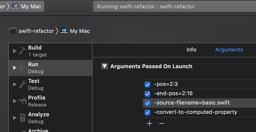 Custom refactoring tool: Swift - 10