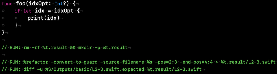 Custom refactoring tool: Swift - 12