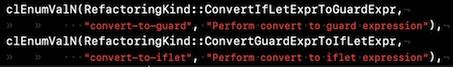 Custom refactoring tool: Swift - 13