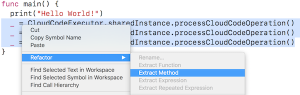 Custom refactoring tool: Swift - 7