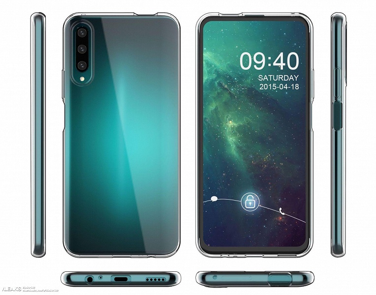 Качественные рендеры и живое фото Honor 9X Pro - 3 Качественные рендеры и живое фото Honor 9X Pro
