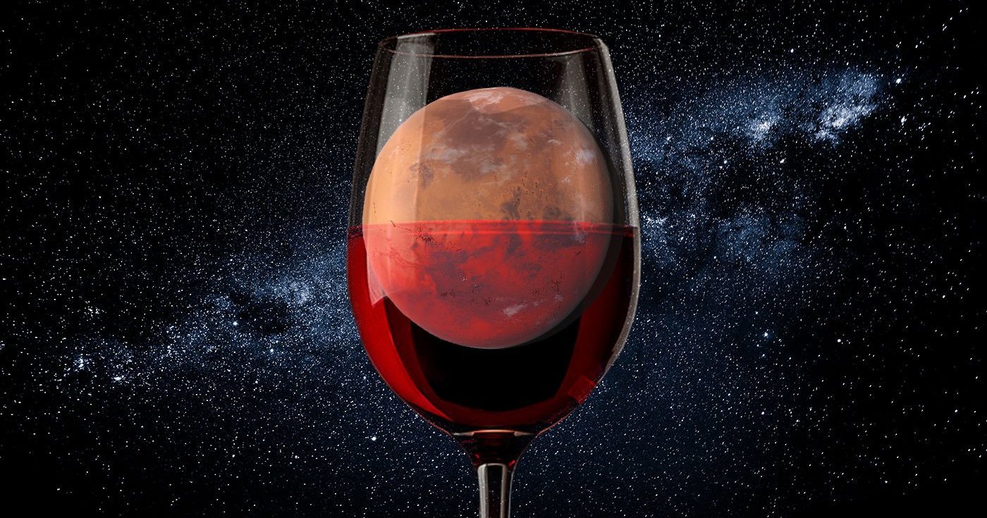Мышцы марсианских колонистов спасет красное вино