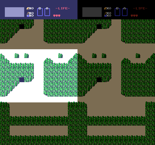 Переходы между экранами в Legend of Zelda используют недокументированные возможности NES - 29