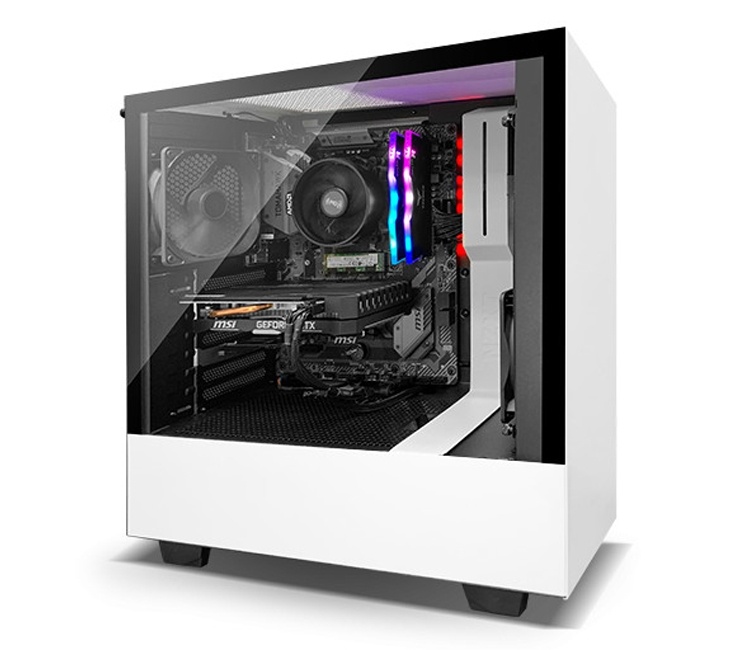 Трио компьютеров NZXT для начинающих геймеров и стримеров