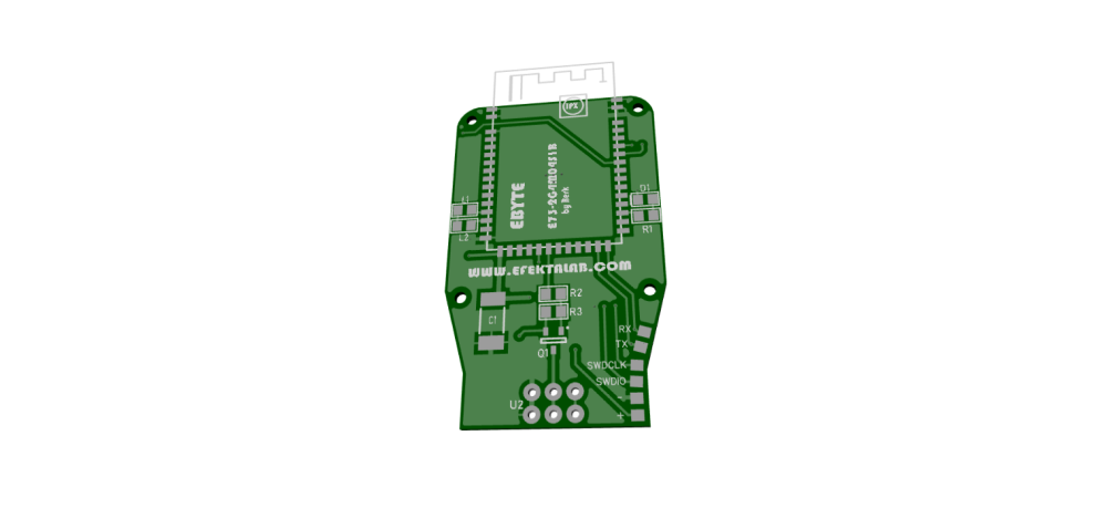 Беспроводной модуль для ёмкостного датчика влажности почвы на nRF52832 - 3