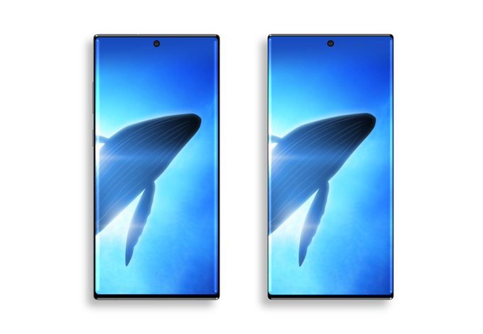 Галерея дня: Galaxy Note10 сравнили с отменённым смартфоном Samsung и Huawei Mate 30