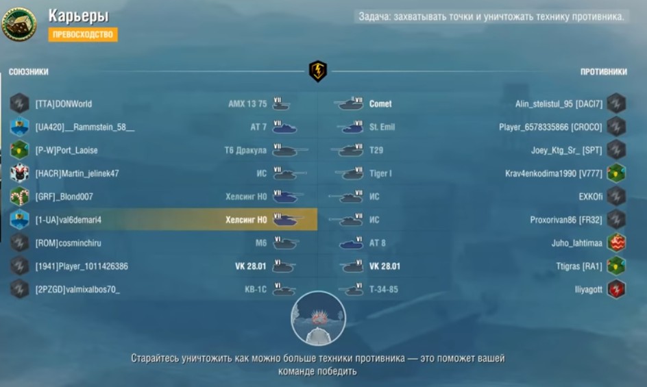 Как устроен балансировщик команд в World of Tanks Blitz - 3 Как устроен балансировщик команд в World of Tanks Blitz - 3