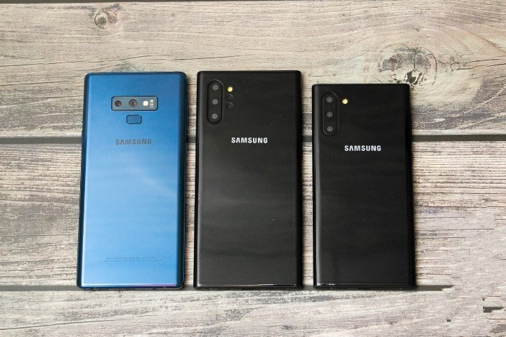 Samsung Galaxy Note10 и Galaxy Note10+ сравнили вживую с прошлогодним Galaxy Note9