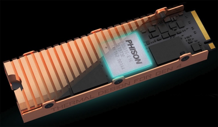Быстрый накопитель Aorus NVMe Gen4 SSD: теперь и 500 Гбайт