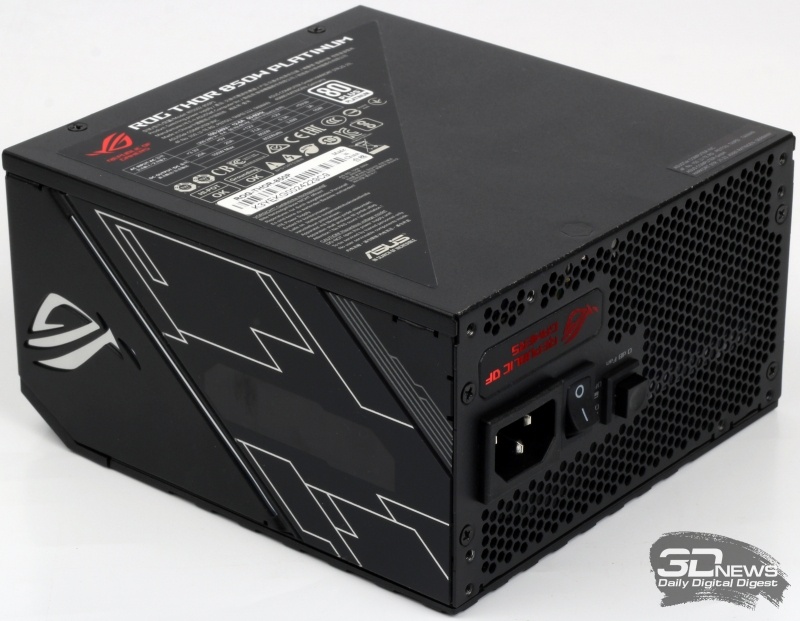 Новая статья: Блок питания ASUS ROG Thor 850P: младший в паре