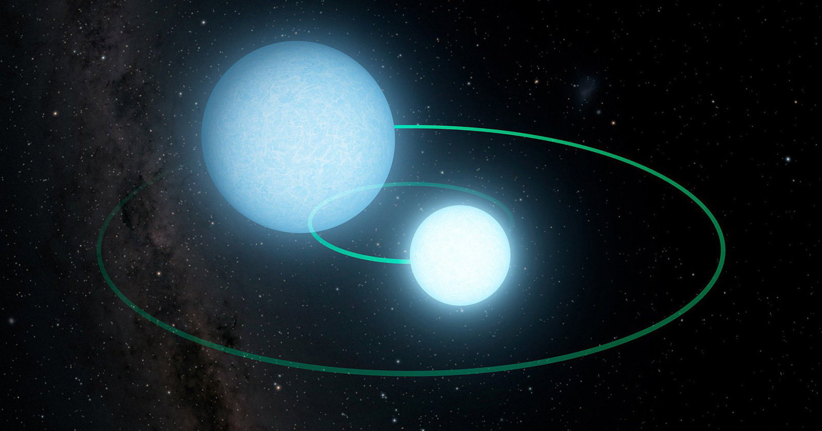 Рекордно быстрая двойная звёздная система поможет изучить гравитационные волны