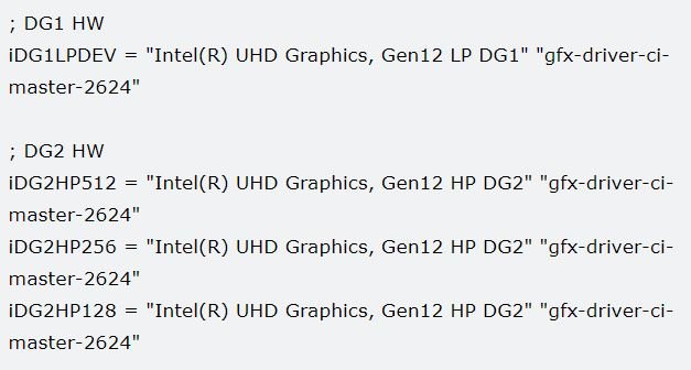 Intel готовит четыре модели дискретных видеокарт XE, топовая имеет 512 исполнительных блоков