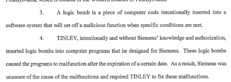 Программист внедрил логическую бомбу в таблицы Excel, чтобы гарантировать себе заказы на техподдержку - 1 Программист внедрил логическую бомбу в таблицы Excel, чтобы гарантировать себе заказы на техподдержку - 1