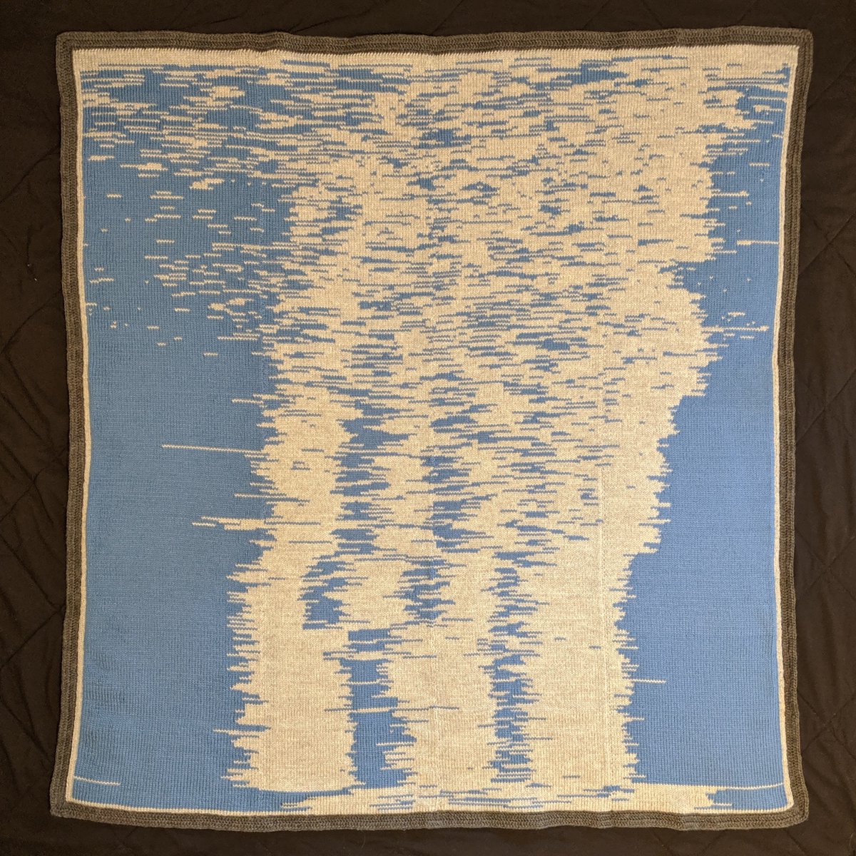 Визуализация сна первого года ребенка на узорах одеяла - 10