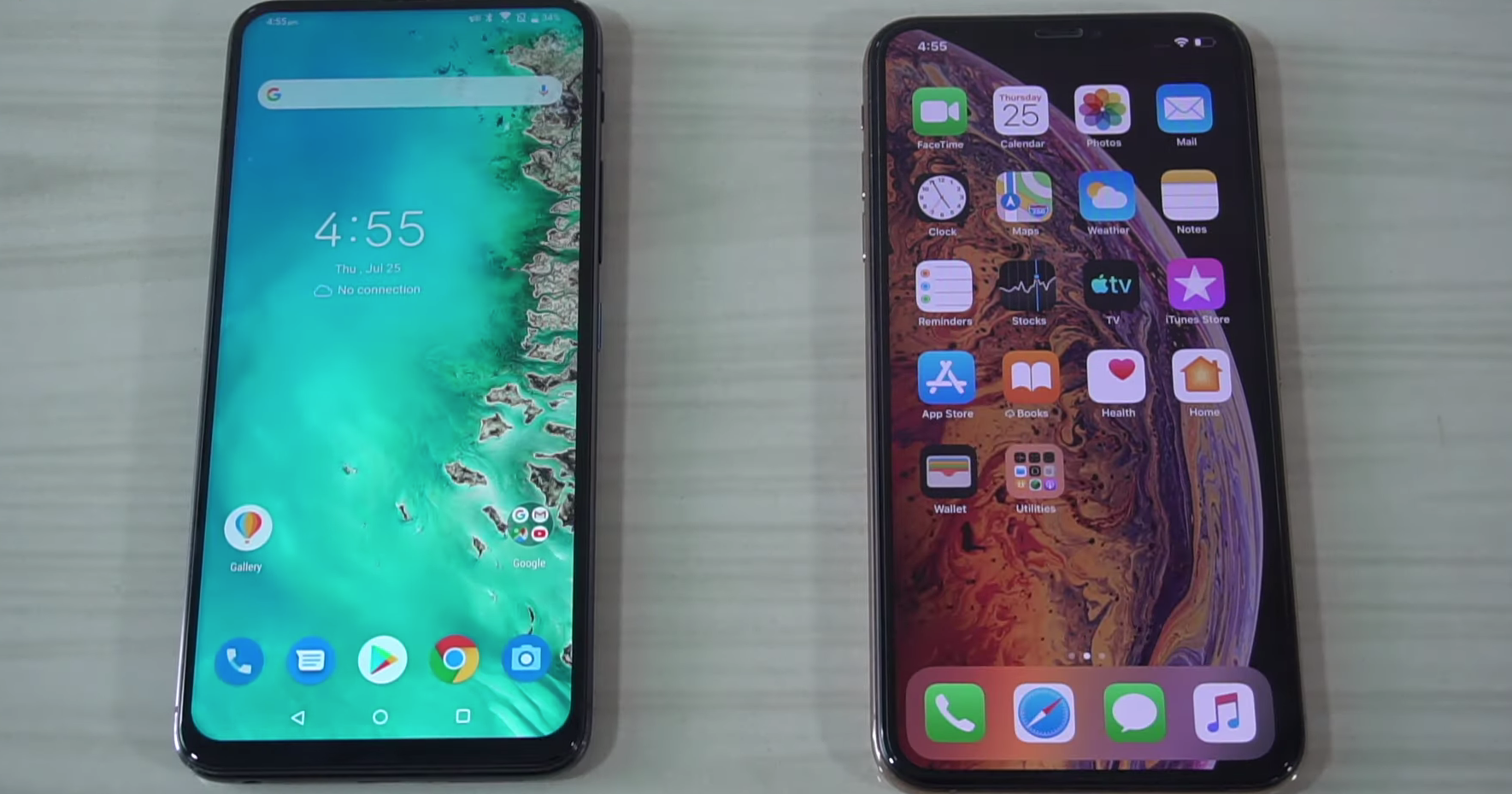 Asus ZenFone 6 против Apple iPhone XS Max: тест на скорость