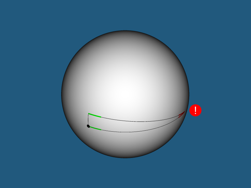 Мир трехмерной гиперсферы. Геодезическая трассировка лучей в замкнутой вселенной со сферической геометрией - 4 Мир трехмерной гиперсферы. Геодезическая трассировка лучей в замкнутой вселенной со сферической геометрией - 4
