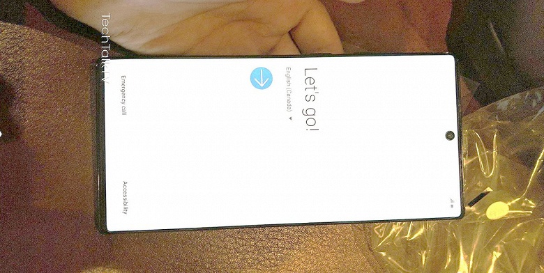 Первая реальная фотография работающего Samsung Galaxy Note10+
