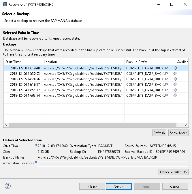 Плагин Veeam для бэкапа и восстановления баз данных SAP HANA - 13