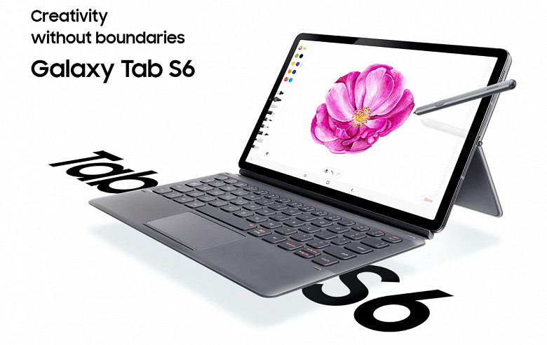 Представлен флагманский планшет Samsung Galaxy Tab S6