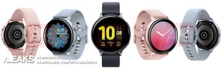 Фотогалерея дня: все цвета Samsung Galaxy Watch Active 2