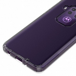 Motorola One Pro позирует на рендерах: экран с каплевидным вырезом и четверная камера