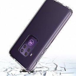 Motorola One Pro позирует на рендерах: экран с каплевидным вырезом и четверная камера