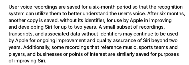В Apple глобально прекратили прослушку пользователей через Siri, которая велась для улучшения качества сервиса - 3