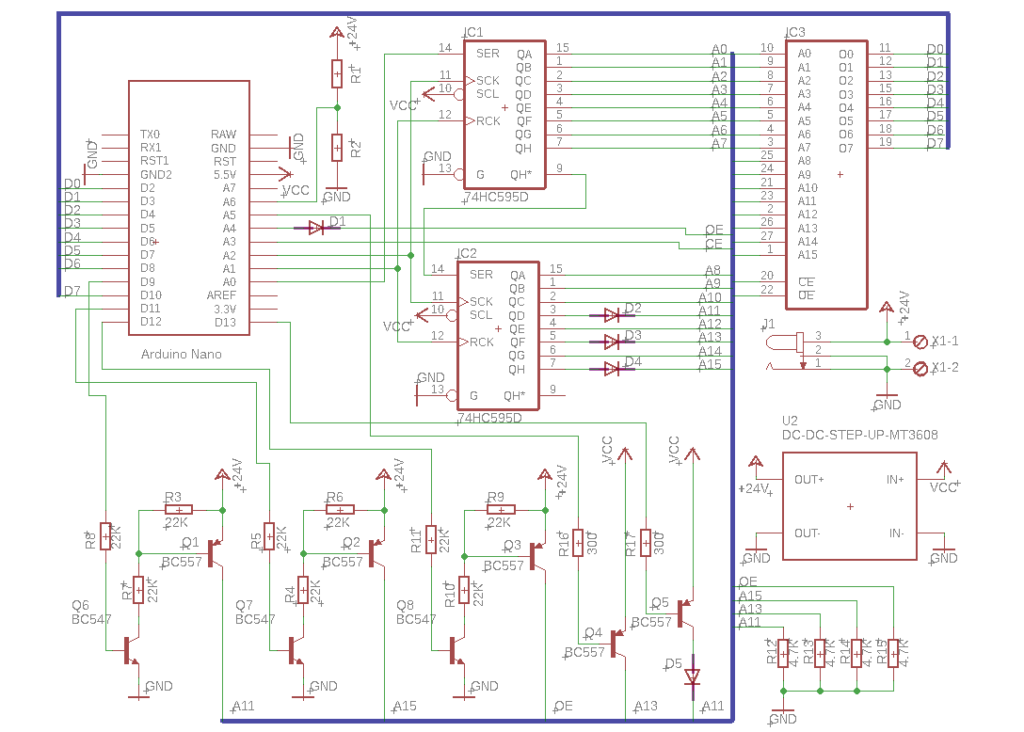 Программатор для EPROM на Arduino - 1